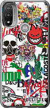 Чохол на Motorola E20 Many different logos "4022u-2509-851"