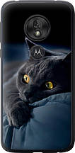 Чохол на Motorola Moto G7 Play Димчастий кіт "825u-1656-851"