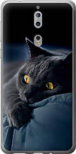 Чохол на Nokia 8 Димчастий кіт "825u-1115-851"