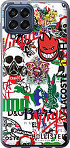 Чохол на Samsung Galaxy M33 M336B Many different logos "4022u-2633-851"