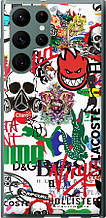 Чохол на Samsung Galaxy S22 Ultra Many different logos "4022u-2500-851"