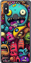 Чохол на Xiaomi Mi8 SE Смішні монстри "5549u-1504-851"