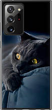 Чохол на Samsung Galaxy Note 20 Ultra Димчастий кіт "825u-2051-851"
