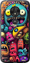 Чохол на Motorola Moto G7 Play Смішні монстри "5549u-1656-851"