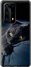 Чохол на Huawei P40 Pro Plus Димчастий кіт "825u-1917-851"