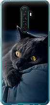 Чохол на Oppo Reno Ace Димчастий кіт "825u-1964-851"