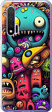 Чохол на Huawei Nova 6 Смішні монстри "5549u-1821-851"