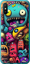 Чохол на Xiaomi Redmi 9A Смішні монстри "5549u-2034-851"