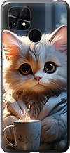 Чохол на Xiaomi Poco C40 Білий кіт "5646u-2701-851"