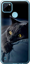 Чохол на Realme C21Y Димчастий кіт "825u-2472-851"