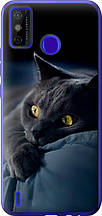 Чохол на Tecno Spark 6 Go KE5 Димчастий кіт "825u-2452-851"