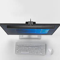 Go Комп'ютерна лампа TB-301SG скринбар для монітора триколірне регулювання температури світіння 40 см Black