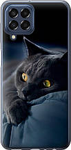 Чохол на Samsung Galaxy M33 M336B Димчастий кіт "825u-2633-851"