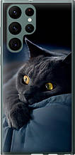 Чохол на Samsung Galaxy S22 Ultra Димчастий кіт "825u-2500-851"