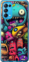 Чохол на Oppo Reno5 Смішні монстри "5549u-2206-851"