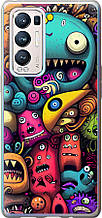 Чохол на Oppo Reno5 Pro Plus Смішні монстри "5549u-2243-851"