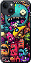 Чохол на iPhone 14 Смішні монстри "5549u-2648-851"