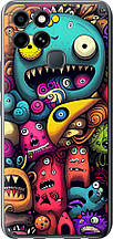 Чохол на Infinix Smart 6 Смішні монстри "5549u-2758-851"