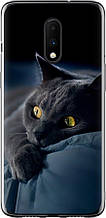 Чохол на OnePlus 7 Димчастий кіт "825u-1740-851"