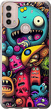 Чохол на Motorola E40 Смішні монстри "5549u-2660-851"