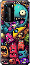 Чохол на Huawei P40 Pro Смішні монстри "5549u-1839-851"