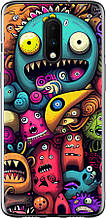Чохол на OnePlus 7 Смішні монстри "5549u-1740-851"