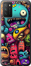 Чохол на Xiaomi Poco M3 Смішні монстри "5549u-2200-851"