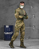 Камуфляжная военная форма Pixel Рип стоп весна лето, Армейский комплект штаны убакс тактический костюм