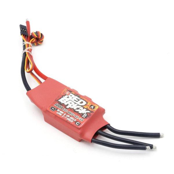 Регулятор для безколекторних моторів ESC 100A RedBrick UBEC 2-7S, для крила