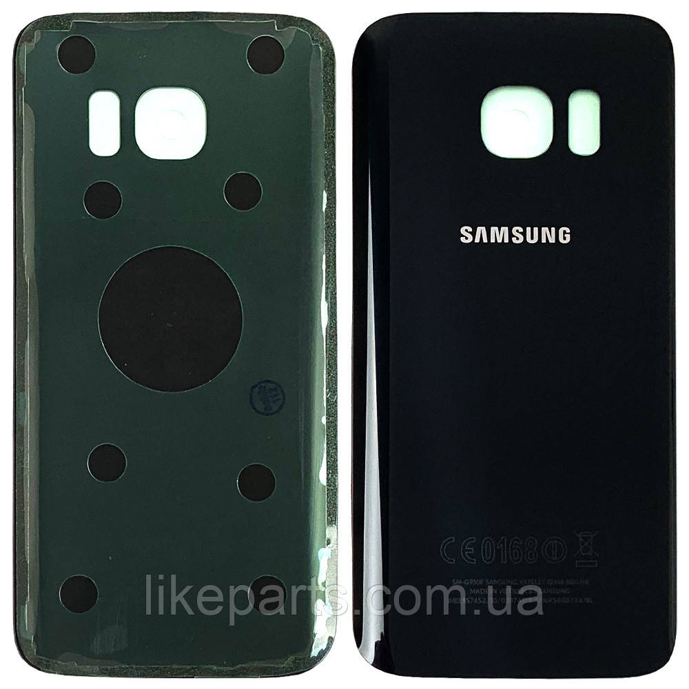 Задня кришка Samsung Galaxy S7 G930F чорна оригінал Китай