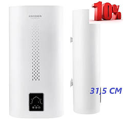 Плоский бойлер сухий тен Kroner Flacher K80F2-D 80 літрів