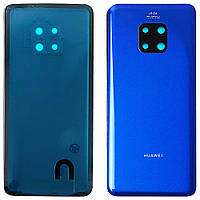 Задняя крышка Huawei Mate 20 Pro LYA-L09 синяя оригинал Китай со стеклом камеры