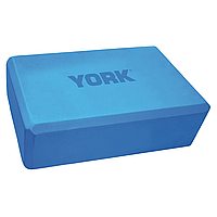 Блок для йоги York Fitness blue