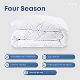 Ковдра всесезонна Чотири Сезони Двоспальна розмір 180х210 см, фото 9