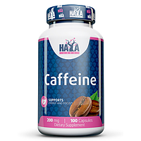 Кофеїн у капсулах  Haya Labs CAFFEINE 200 мг 100 капсул