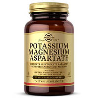 Витамины и минералы Solgar Potassium Magnesium Aspartate, 90 вегакапсул CN12447 VH