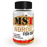 Жирные кислоты MST Nordic Fish Oil, 90 капсул CN3498 VH