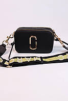 Женская сумка MARC JACOBS black/gold lux, женская сумка, Марк Джейкобс черного/золотистого цвета