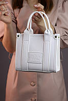 Женская сумка Marc Jacobs tote bag mini white женская сумка, сумка Марк Джейкобс тоте бег мини белого цвета