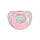 Дитяча пипка силіконова MGZ-0517 (Pink) кругла, фото 3