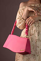 Женская сумка Jacquemus La Vague pink, женская сумка, Жакмюс розового цвета