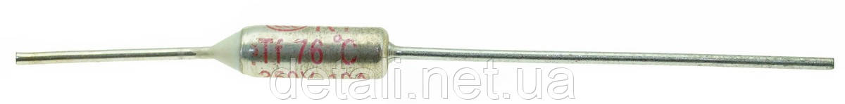 Термозапобіжник 76°C 10А250V RY01, фото 1