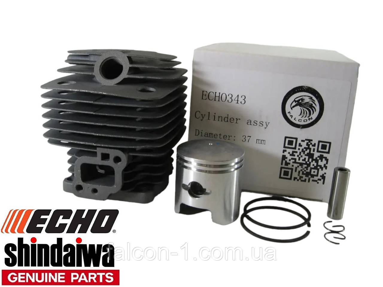 Циліндр з поршнем ECHO 343 поршнева група ЦПГ для бензокосами Ехо, фото 1