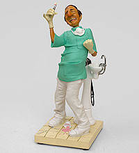 Колекційна статуетка Стоматолог Forchino, ручна робота FO 85515