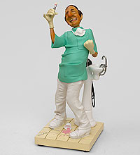 Коллекционная статуэтка Стоматолог Forchino, ручная работа FO 85515 - фото 1 - id-p390437932