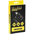 Кабель живлення для роутера Maxxter USB-AM (тато)  -  5.5/3.5mm (тато) 0.8м Black 9/12V (UB-DC9/12-0.8M), фото 4