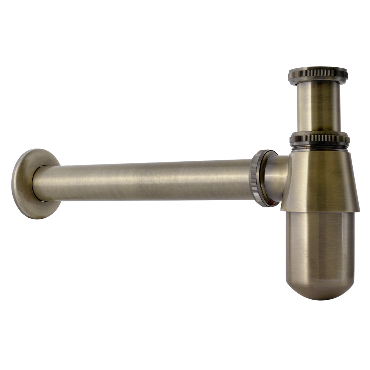 Пляшковий KERRA cифон для умивальника металевий - латунь