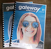 Комплект Gateway to the World for Ukraine 3/B1 Student's Book with Student's App + Workbook /Учебник + тетрадь