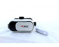 VR BOX G2 \ 4141 Очки виртуальной реальности с пультом, 3D очки виртуальные, Виртуальные очки для