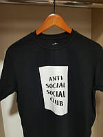 Черная футболка Аnti Social Social Club